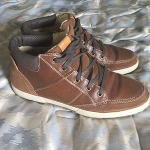 Brown Aldo sneakers- in great condition.